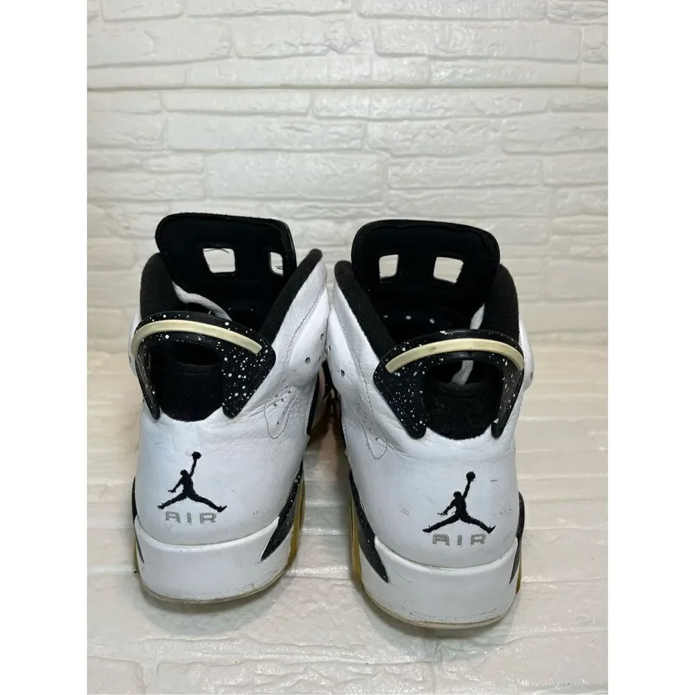 NIKE AIR JORDAN 6 RETRO (GS) WHITE-BLACK for men Size 11 OREO